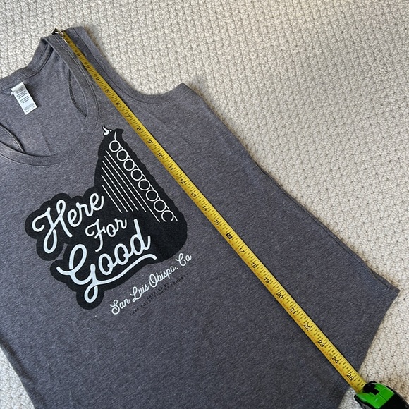NWOT San Luis Obispo CA racer back tank top size small - Picture 5 of 6